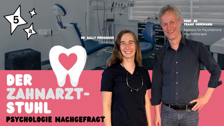 Logo Podcast Psychotherapie einfach erklärt, Folge 5a Der Zahnarztstuhl