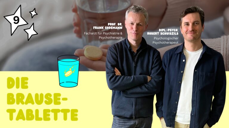 Logo Podcast Psychotherapie einfach erklärt, Folge 9 Die Brausetablette