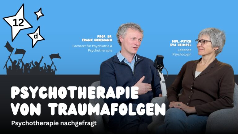 Logo Podcast Psychotherapie einfach erklärt, Folge 12d Psychotherapie von Traumafolgen